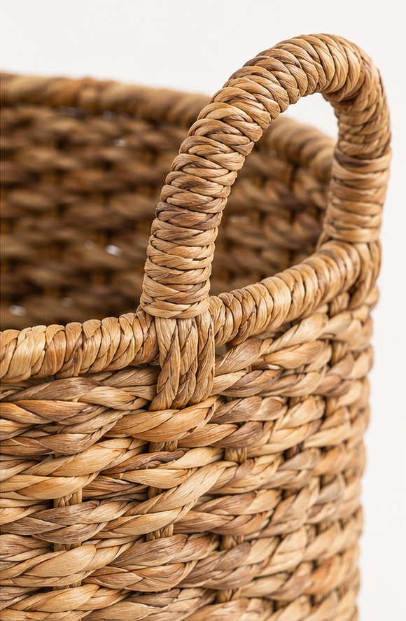 Woven Seagrass Storage Basket